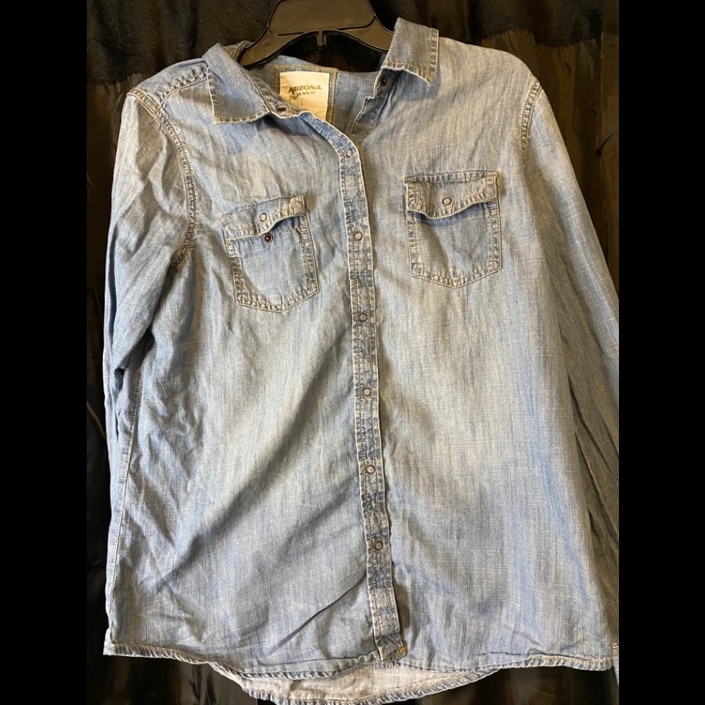 Jean Button-down